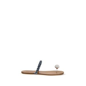 Pedro García Brown Calf Leather Bos Taurus Women's Sandals
